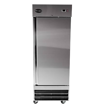 SABA S-23F 29" One Door Reach-In Freezer Stainless Steel, 23 Cu. Ft. - Top Restaurant Supplies