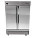 SABA S-47F 54" Two Door Reach-In Freezer Stainless Steel, 47 Cu. Ft. - Top Restaurant Supplies