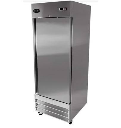 SABA S-23R 29" One Door Reach-In Refrigerator Stainless Steel, 23 Cu. Ft. - Top Restaurant Supplies