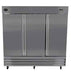 SABA S-72R 80 7/8" Three Door Reach-In Refrigerator Stainless Steel, 72 Cu. Ft. - Top Restaurant Supplies