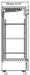 SABA S-72R 80 7/8" Three Door Reach-In Refrigerator Stainless Steel, 72 Cu. Ft. - Top Restaurant Supplies