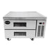 SABA SCB-36 36″ 2 Drawer Refrigerated Chef Base Stainless Steel - Top Restaurant Supplies