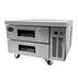 SABA SCB-36 36″ 2 Drawer Refrigerated Chef Base Stainless Steel - Top Restaurant Supplies