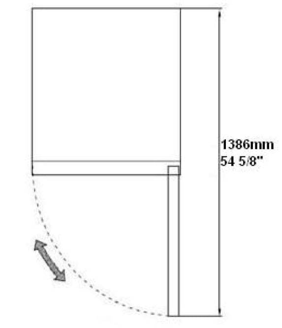 SABA SUC-27R 27″ One Door Undercounter Refrigerator Stainless Steel, 6.3 Cu. Ft. - Top Restaurant Supplies