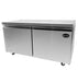 SABA SUC-60R 60 1/4″ Two Door Undercounter Refrigerator Stainless Steel, 15 Cu. Ft. - Top Restaurant Supplies