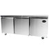 SABA SUC-72R 72″ Three Door Undercounter Refrigerator Stainless Steel, 15.5 Cu. Ft. - Top Restaurant Supplies