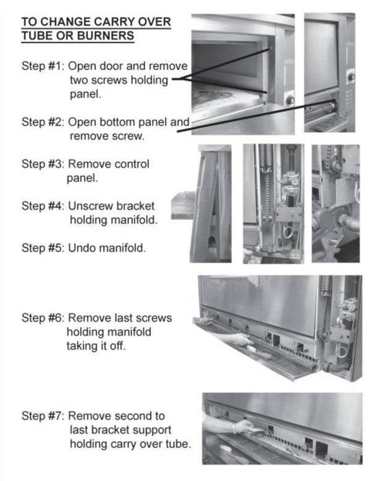 Sierra SRPO-48G Full Size Gas Deck Oven - Top Restaurant Supplies