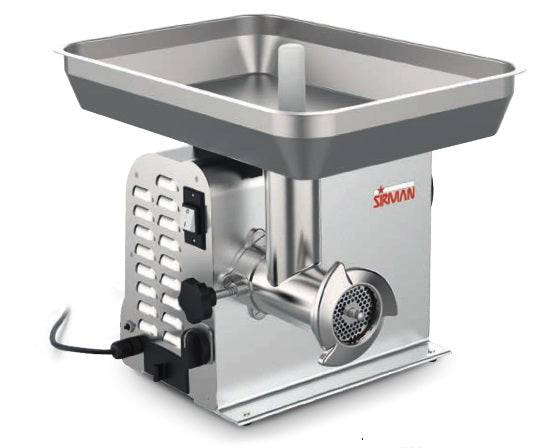 Sirman 211215DX8NA TC 12 Denver Plus Meat Grinder 1 HP - Top Restaurant Supplies