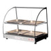 Skyfood FWD2-22-4P 22" Food Warmer Display Case, Double Shelf 4 Pans, UL - Top Restaurant Supplies