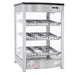 Skyfood FWD3S9P Food Warmer Display Case, Triple Shelf 9 Pans, Steam Line - Top Restaurant Supplies