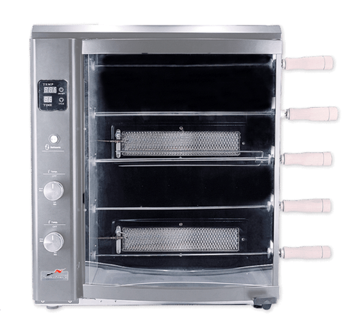 Skyfood BG-05LX SILVER Gas Rotisseries Grill 5 Skewer without Upper Tray - Top Restaurant Supplies