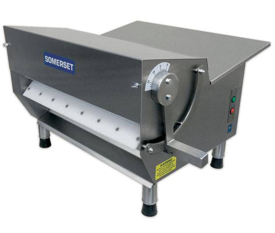 Somerset CDR-500M Dough Sheeter, Metallic Rollers - Top Restaurant Supplies