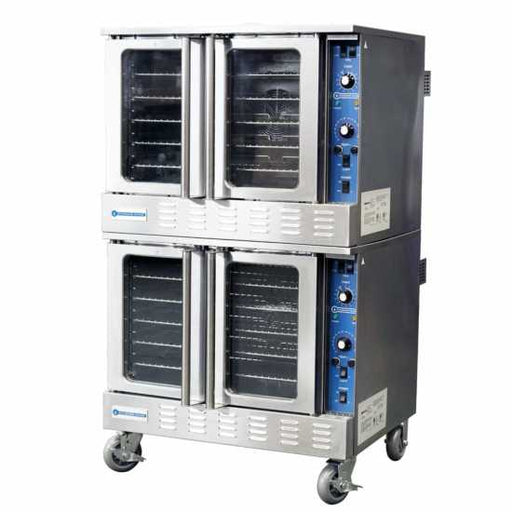 Standard Range SR-COE-DBL-208 - Double Deck Full Size Electric Convection Oven - 3PH, 208V - Top Restaurant Supplies