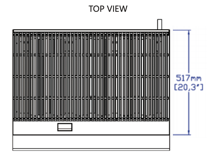 Standard Range SR-CB36-M 36" Gas Countertop Radiant Charbroiler, 105,000 BTU - Top Restaurant Supplies