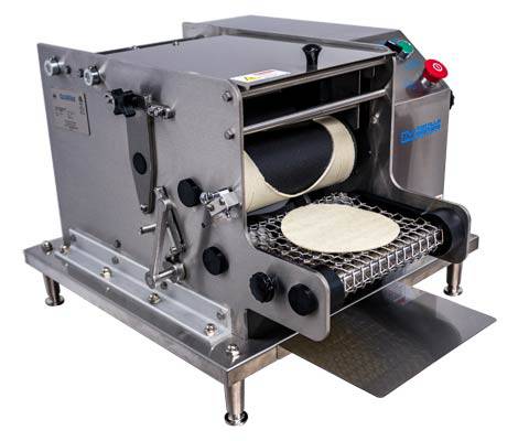 Tortilla Masters TM105 Ventura Flex Tabletop Corn Tortilla Machine - Top Restaurant Supplies