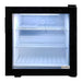 Unity U-CF2 24" Black Glass Swing Door Countertop Display Freezer, 2 cu ft - TOP RESTAURANT SUPPLIES