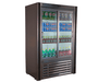 Universal Coolers RW-48-SC 48" Two Sliding Door Merchandiser Refrigerator with 6 Shelves, Self Contained - Top Restaurant Supplies