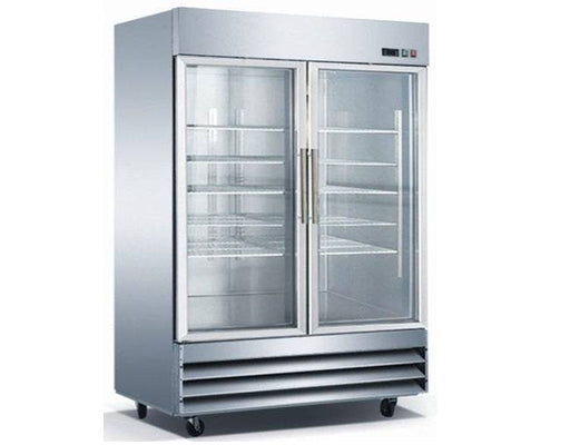 Universal Coolers RICI-54G 54" Two Door Reach-In Refrigerator, Stainless Steel - Top Restaurant Supplies