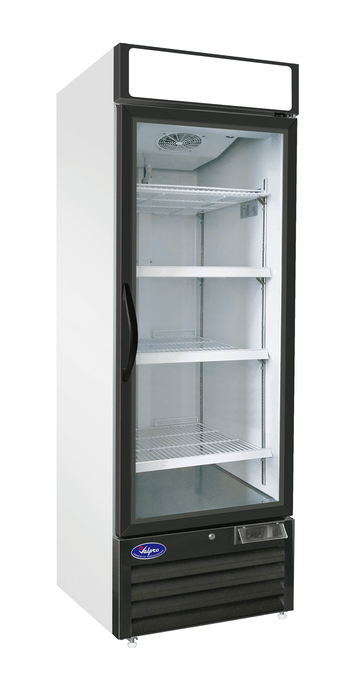 Valpro VP1R-23HC One Swing Glass Door 23 cu. ft. Refrigerator - Top Restaurant Supplies