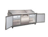 Valpro VP72SM-HC 27 Pan Sandwich Prep 72” (Mega Top) - Top Restaurant Supplies