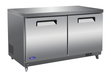 Valpro VPUCF60 15.5 cu. ft. Two Solid Door 61” Freezer - Top Restaurant Supplies