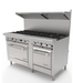 Venancio G602ST-60B 60" Range with 10 VT Burners and 2 Ovens, Genesis Series - Top Restaurant Supplies