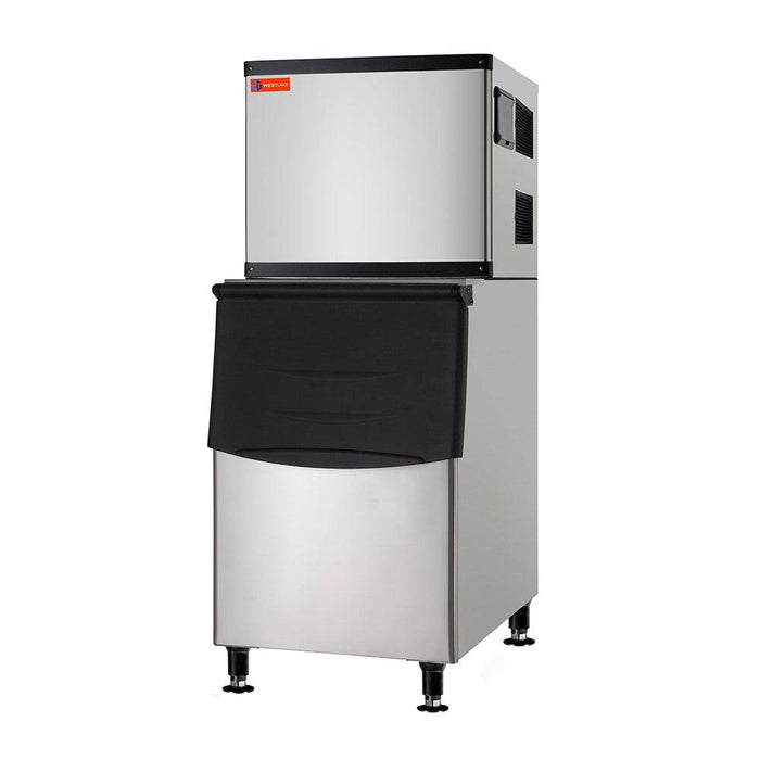 Westlake SK-529 500 lb. Capacity Ice Maker with Bin 375lb., Full Cube, Air Cooled - Top Restaurant Supplies