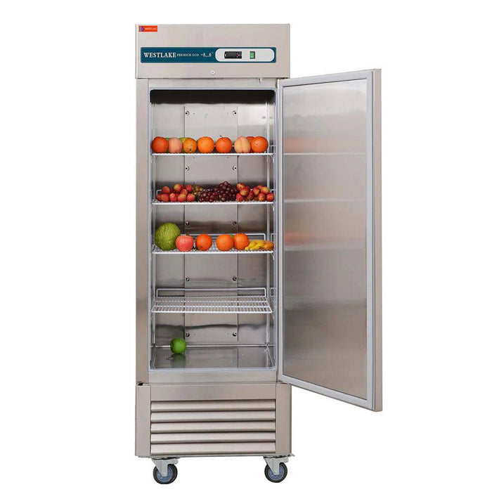 Westlake WKF-23B 23 Cu.ft Stainless Steel Reach-in Upright Freezer - Top Restaurant Supplies