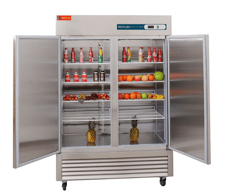 Westlake WKF-49B 49 Cu.ft Stainless Steel Reach-in Upright Freezer - Top Restaurant Supplies