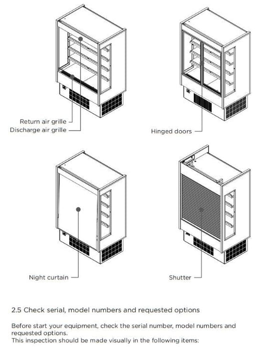 Hydra-Kool KGH-OF-30-S KGH-OF Grab-N-Go High Profile Case - Top Restaurant Supplies