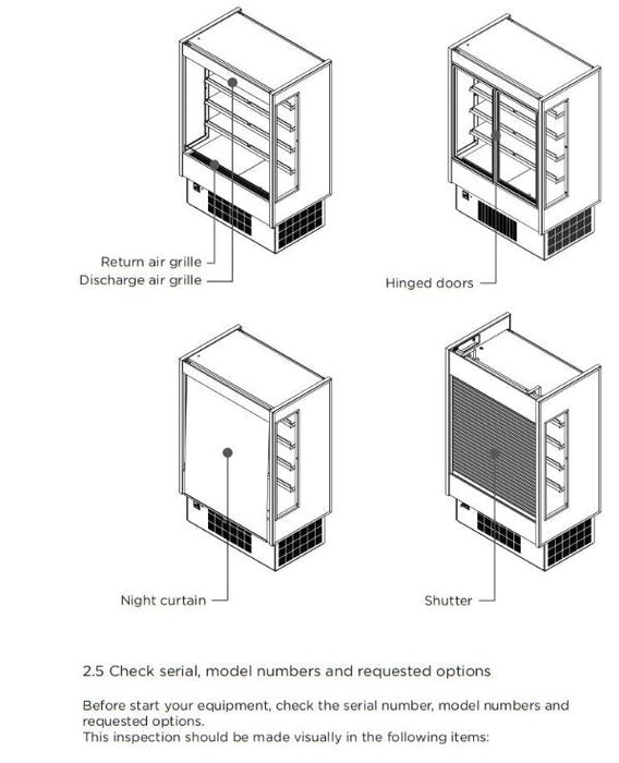 Hydra-Kool KGH-OF-50-S KGH-OF Grab-N-Go High Profile Case - Top Restaurant Supplies