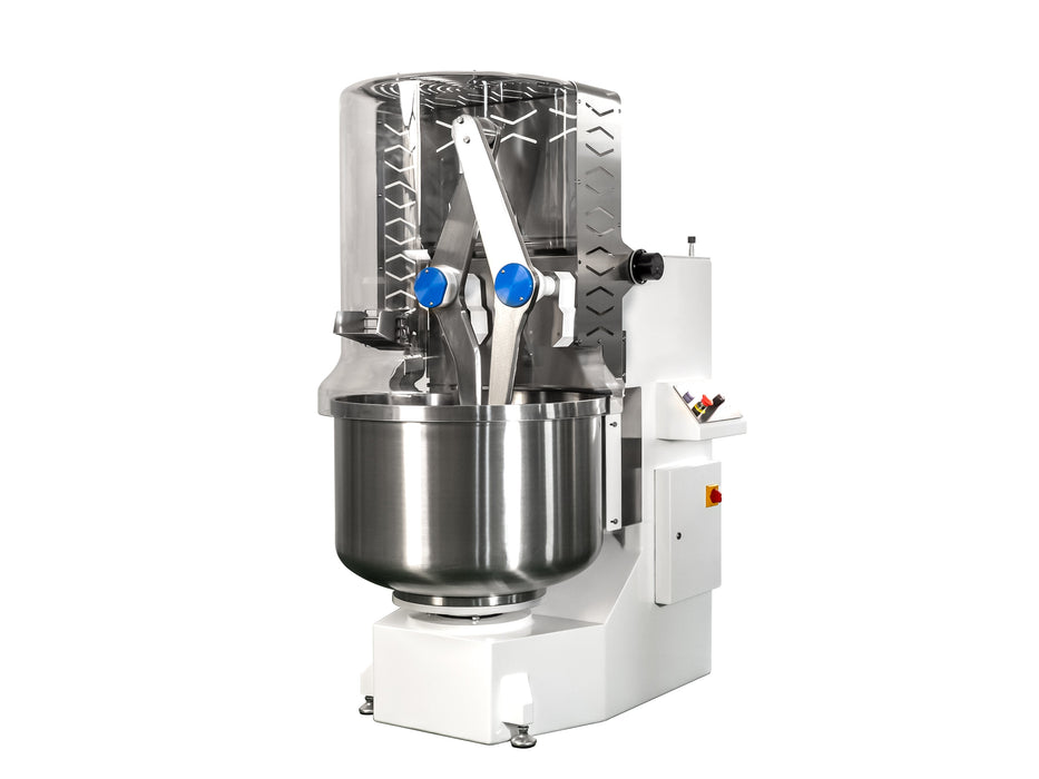 IBT55INV - Twin Diving Arms Mixer 123-1/2 lb dough capacity 208-220v/60/1-ph - Top Restaurant Supplies