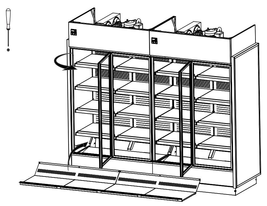 Hydra Kool KGV-MR-3-S High Volume Grab-N-Go Case Self Contained - Top Restaurant Supplies