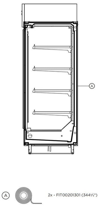 Hydra Kool KGV-MR-2-S High Volume Grab-N-Go Case Self Contained - Top Restaurant Supplies