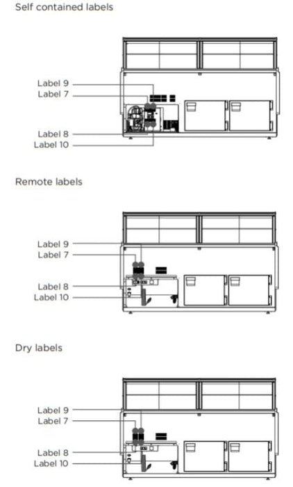 Hydra Kool KPM-CG-60-S Deli Products and Packaged Meat Curved Glass Deli Case - Top Restaurant Supplies