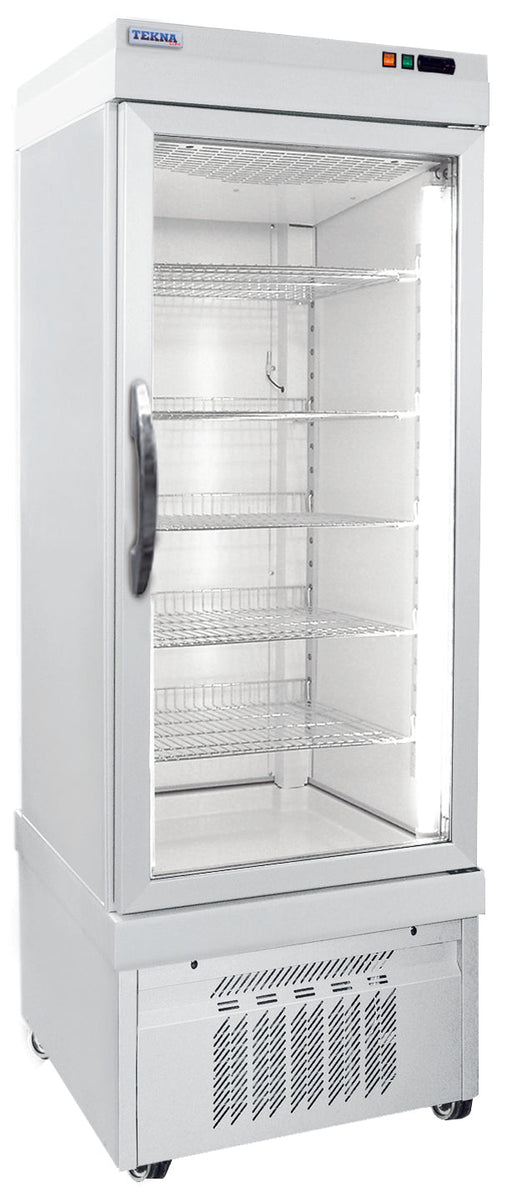 TEKNA 4100 NFN - Glass Door Refrigerated Display Merchandiser Freezer  - Top Restaurant Supplies