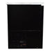 SABA SBB-27-58B 58" Two Door Back Bar Cooler (Black) - Top Restaurant Supplies