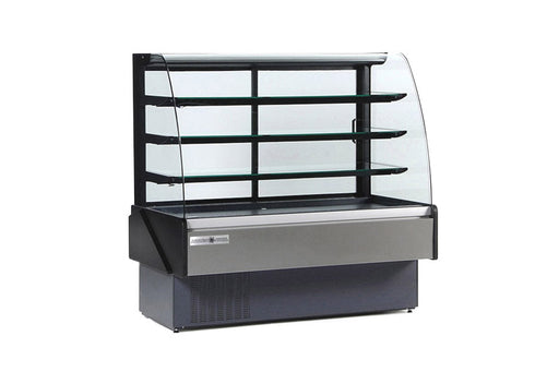 Hydra Kool KBD-CG-60-D Curved Glass Bakery Deli Case - Top Restaurant Supplies