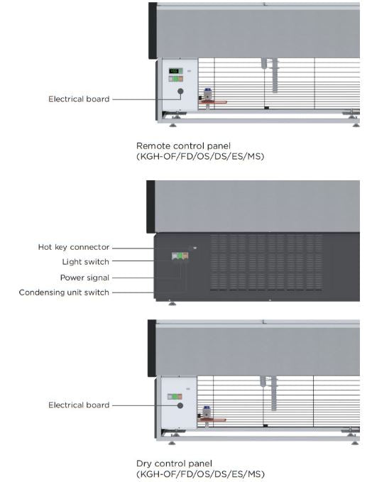 Hydra-Kool KGH-OF-50-S KGH-OF Grab-N-Go High Profile Case - Top Restaurant Supplies