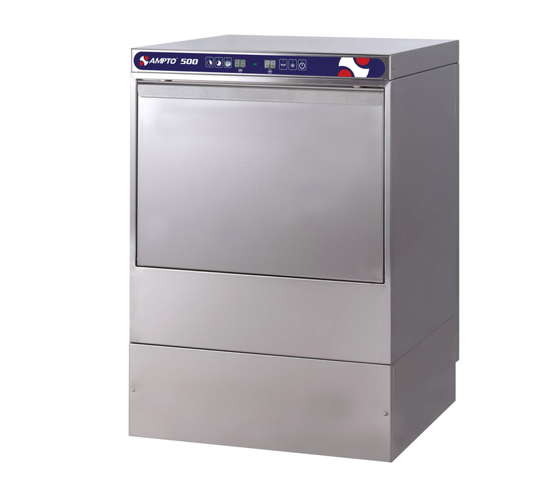 Ampto 500 - Undercounter Dishwasher, Door Type, Front Loading,  23-5/8"W, (20/30 Or 60) Racks/hour Capacity, High Temp - Top Restaurant Supplies