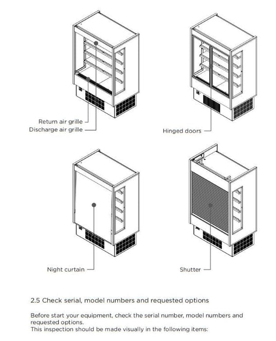 Hydra-Kool KGH-OF-60-S KGH-OF Grab-N-Go High Profile Case - Top Restaurant Supplies