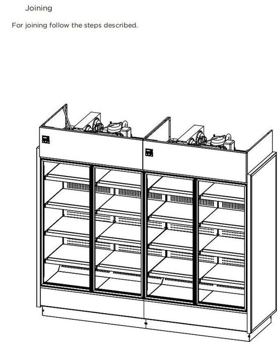 Hydra Kool KGV-MR-2-S High Volume Grab-N-Go Case Self Contained - Top Restaurant Supplies