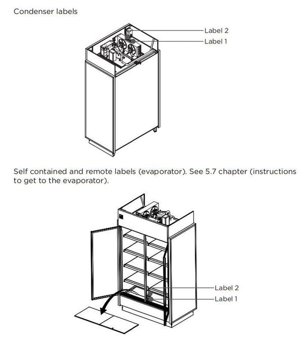 Hydra Kool KGV-MR-2-S High Volume Grab-N-Go Case Self Contained - Top Restaurant Supplies