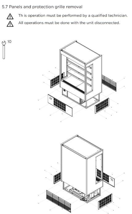 Hydra-Kool KGH-OF-50-S KGH-OF Grab-N-Go High Profile Case - Top Restaurant Supplies