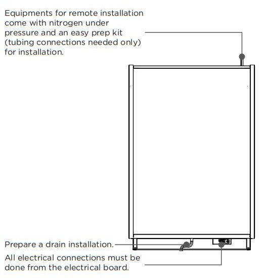 Hydra-Kool KGV-MD-3-R High Volume Grab-N-Go for Remote Condensing Unit - Top Restaurant Supplies