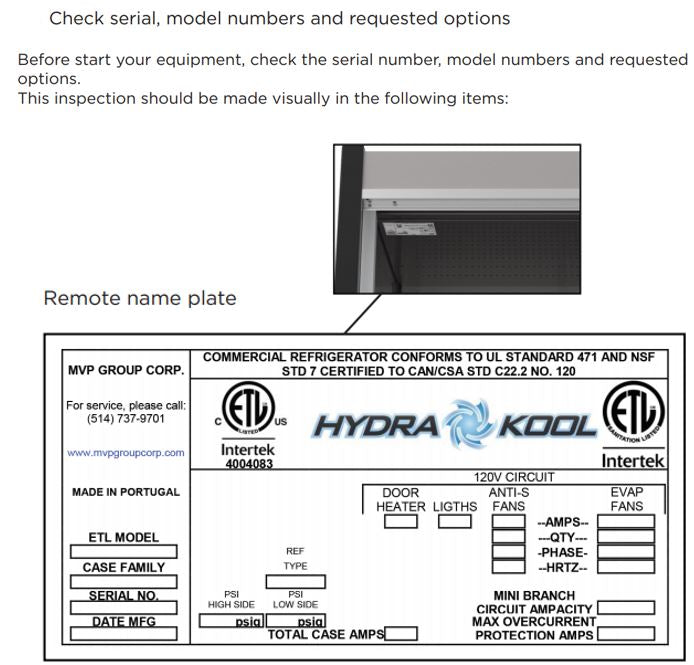 Hydra-Kool KGV-MD-3-R High Volume Grab-N-Go for Remote Condensing Unit - Top Restaurant Supplies