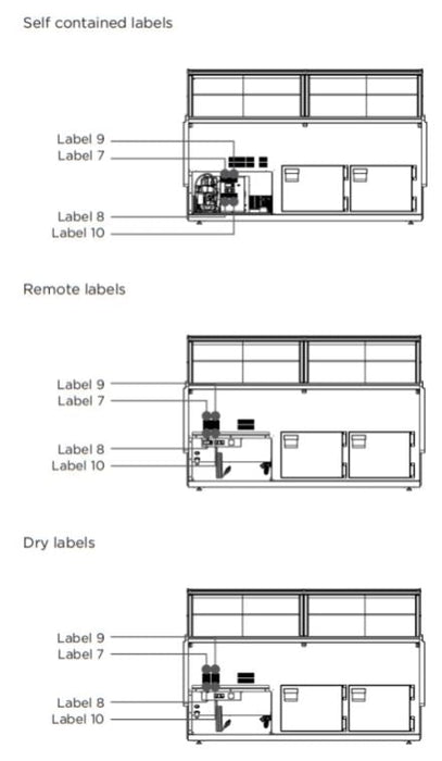 Hydra Kool KPM-CG-100-S Deli Products and Packaged Meat Curved Glass Deli Case - Top Restaurant Supplies