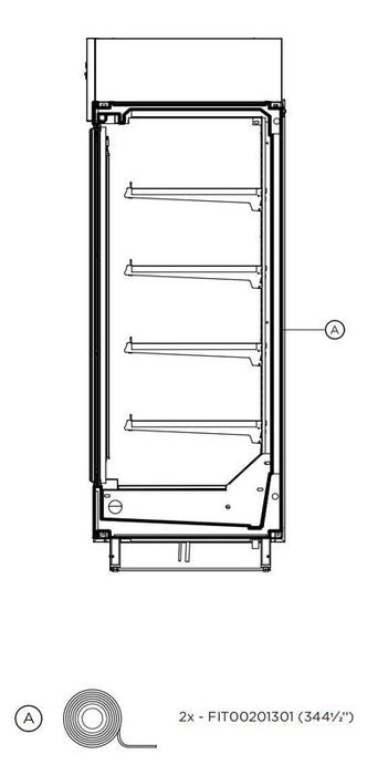 Hydra-Kool KGV-MD-3-R High Volume Grab-N-Go for Remote Condensing Unit - Top Restaurant Supplies