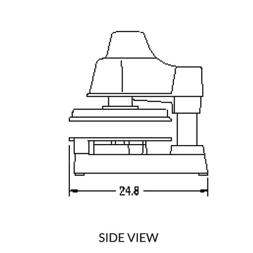 Proluxe DP3300 Pizza Press, Automatic, Upper Heated Platen, Electromechanical - Top Restaurant Supplies