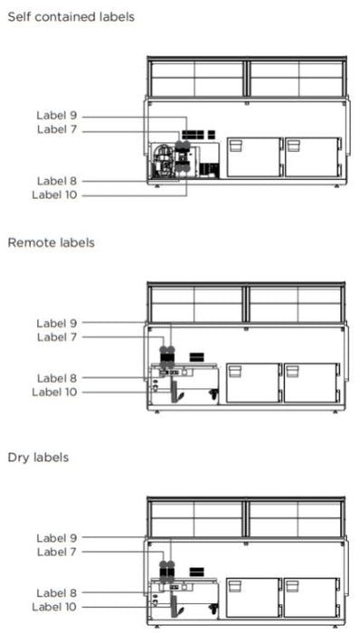 Hydra Kool KPM-FG-60-S Deli Products and Packaged Meat Flat Glass Deli Case - Top Restaurant Supplies